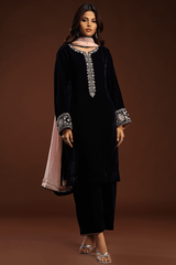 Bagh E Makhmal By Zaaviay Stitched Arooj (Three Piece)