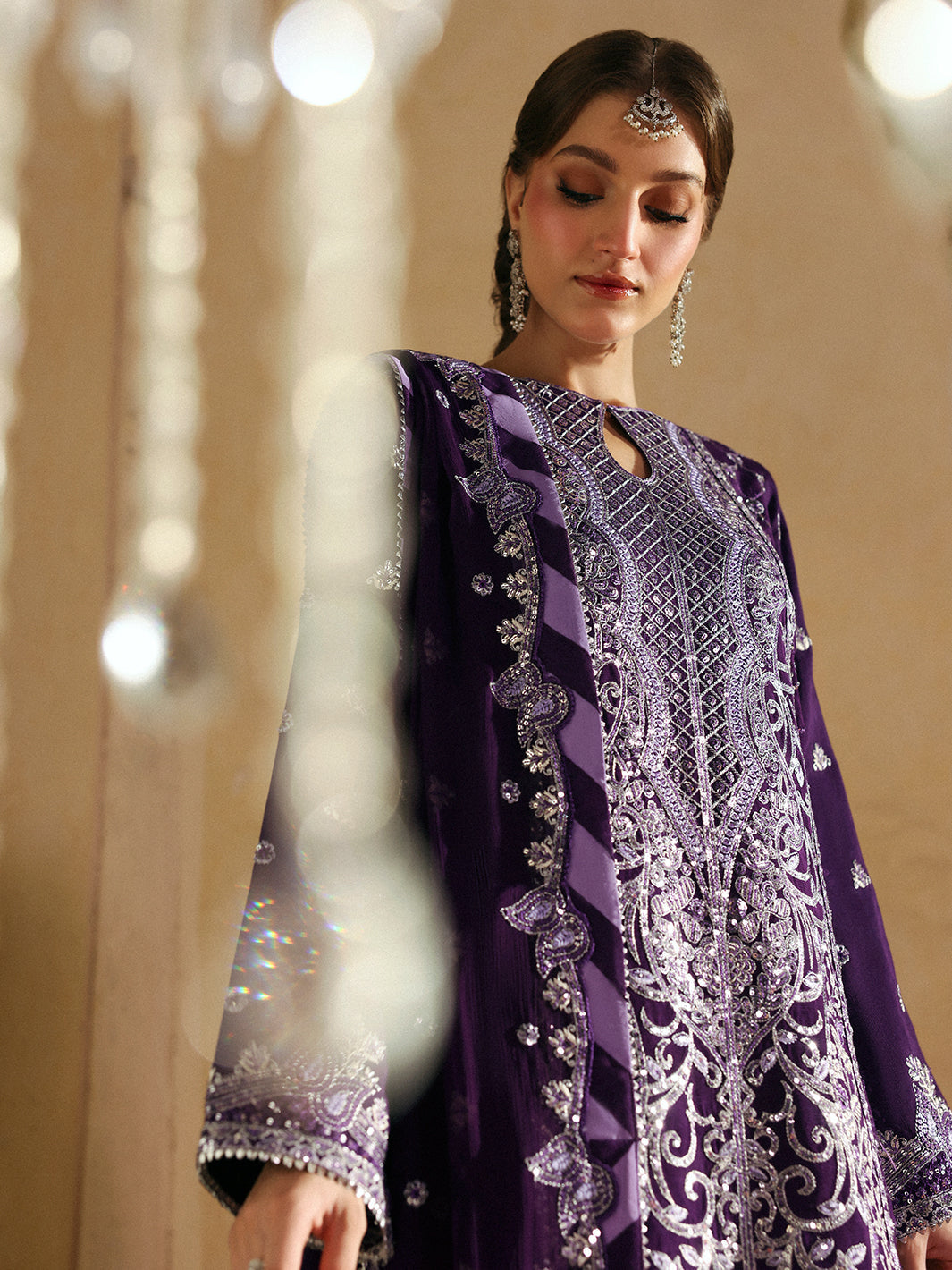 Pakeezah By Mahnur Unstitched 3 Piece Luxury Formals Collection'2025-PK-09-Arusa