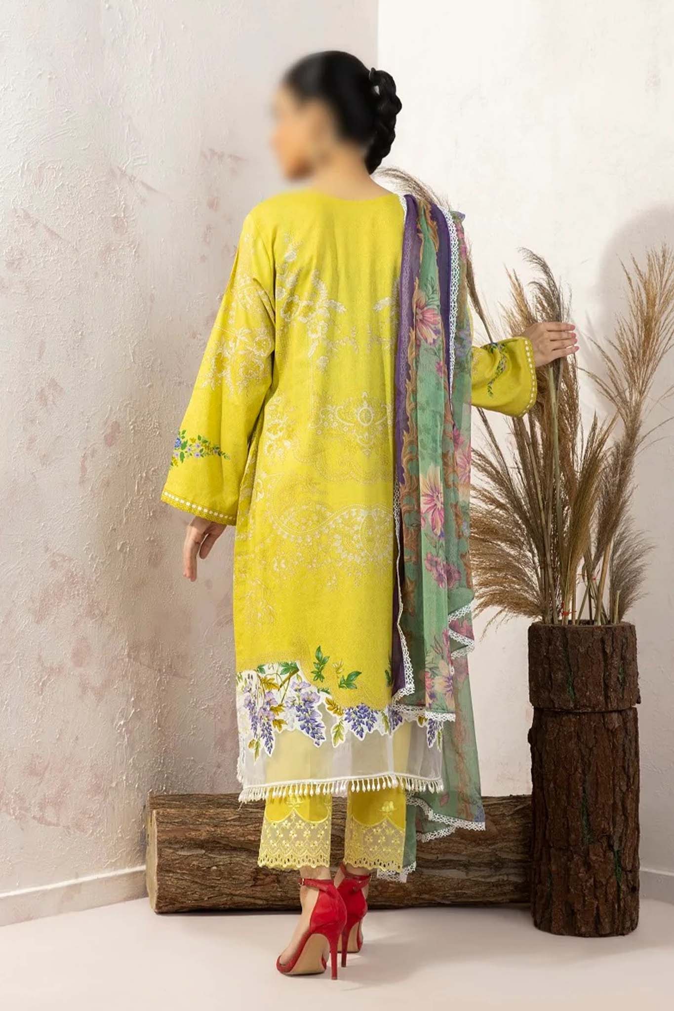 Asian Women by Amna Khadija Unstitched 3 Piece Emb Vol-01 Collection'2022-AW-06
