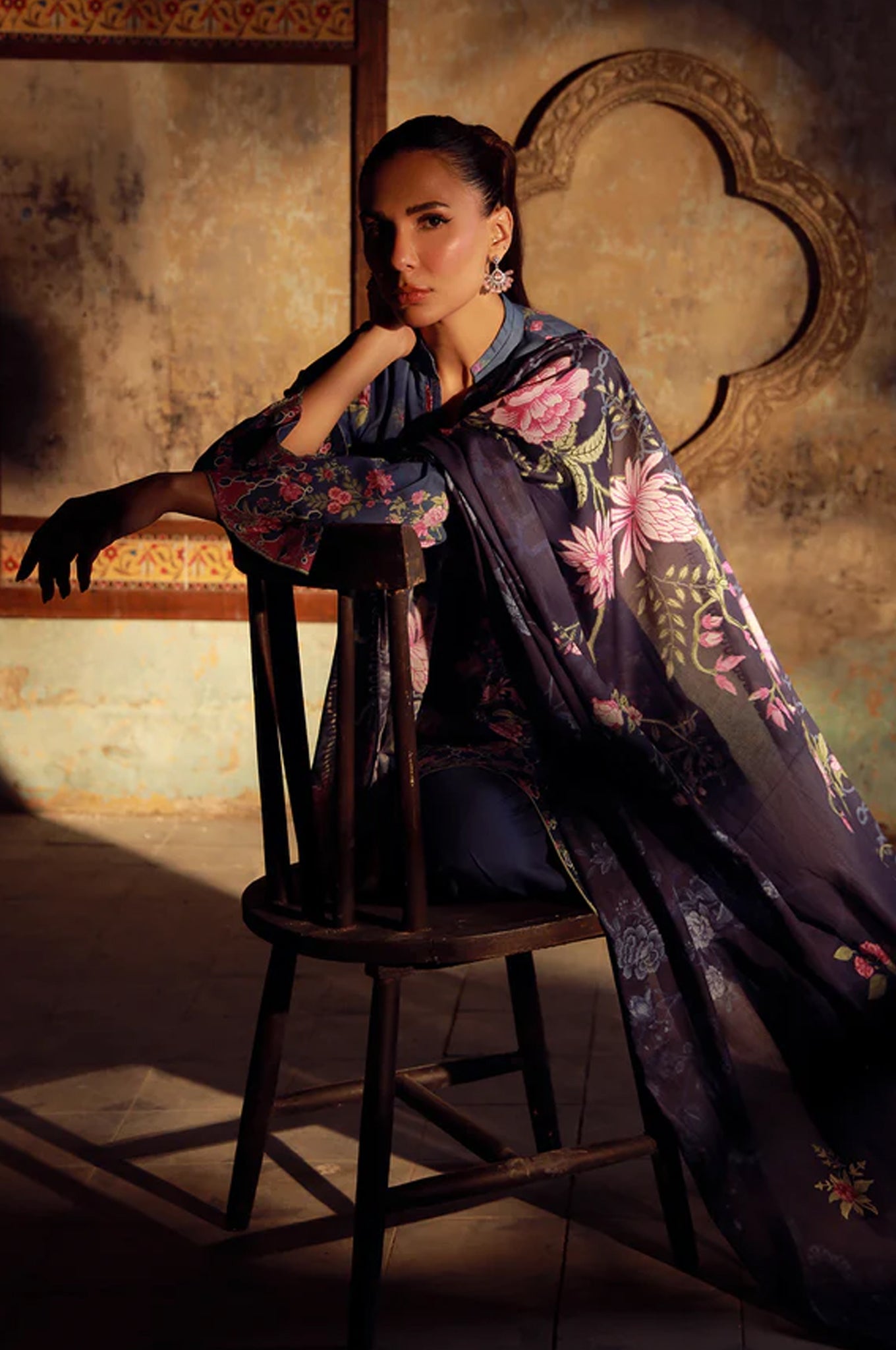 Elara By Sahar Unstitched 3 Piece Printed Cambric Fall Collection'2025-AW1-25-02-UNS