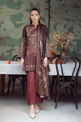 Elara By Sahar Unstitched 3 Piece Printed Cambric Fall Collection'2025-AW1-25-06-UNS