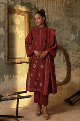 Sahar Unstitched 3 Piece Emb Cotton Viscose Fall Collection'2025-AW1-25-14-UNS