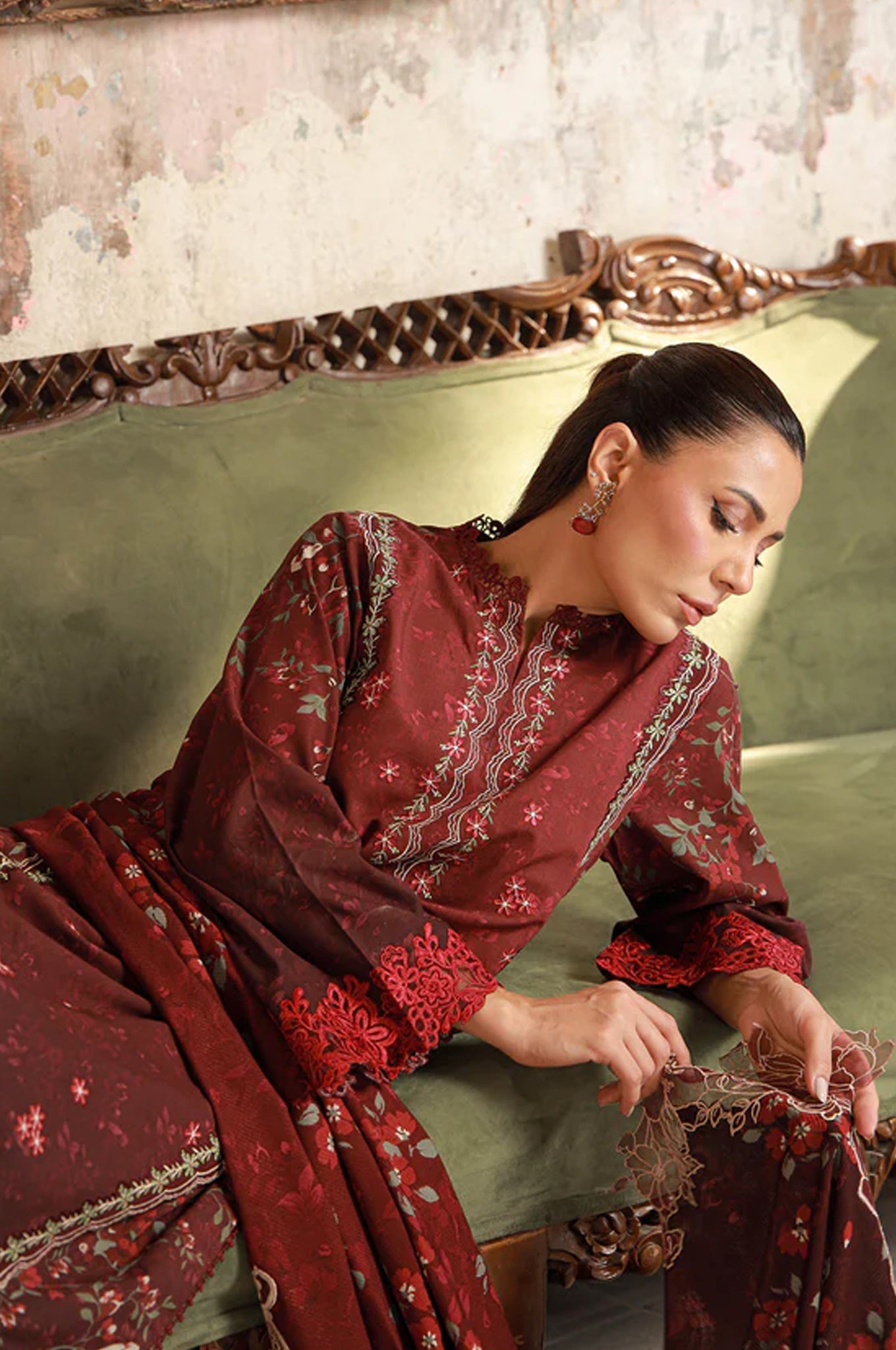 Sahar Unstitched 3 Piece Emb Cotton Viscose Fall Collection'2025-AW1-25-16-UNS