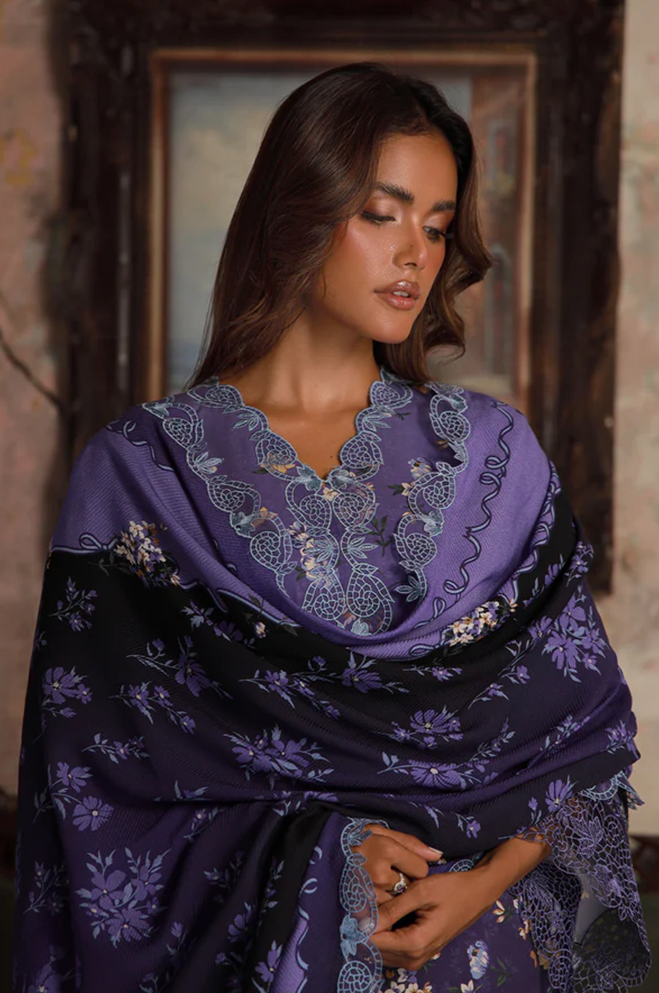 Sahar Unstitched 3 Piece Emb Cotton Viscose Fall Collection'2025-AW1-25-19-UNS