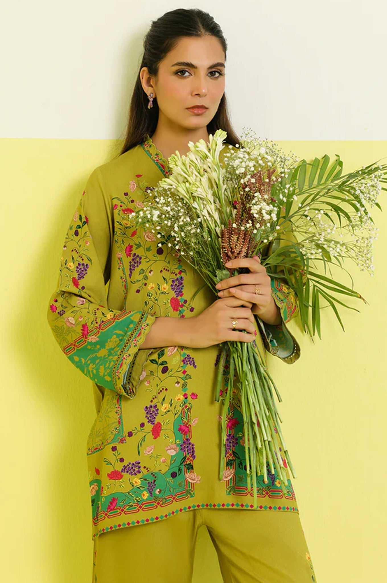 Elara By Sahar Unstitched 2 Piece Printed Marina Twill Fall Collection'2025-AW1-25-22-UNS