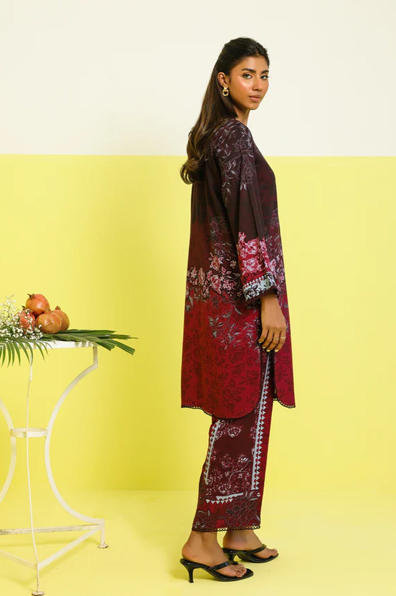 Elara By Sahar Unstitched 2 Piece Printed Marina Twill Fall Collection'2025-AW1-25-26-UNS
