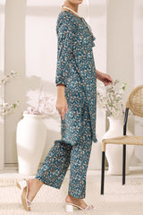 Aizal Stitched 2 Piece Cambric Co Ords Collection'2025-AZL-716