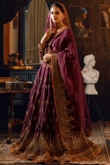 Qarmazi By Zaaviay Stitched Abreshmina