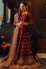 Qarmazi By Zaaviay Stitched Abreshmina