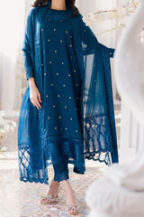 Eid Drop 2 By Azure Unstitched 3 Piece Ensembles Festive Jacquard Lawn Collection'2024-61-Aegean Breeze