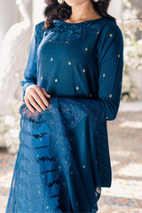 Eid Drop 2 By Azure Unstitched 3 Piece Ensembles Festive Jacquard Lawn Collection'2024-61-Aegean Breeze