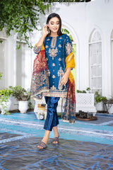 Ketifa Unstitched 3 Piece Festive Wedding Collection'2025-Af 0101