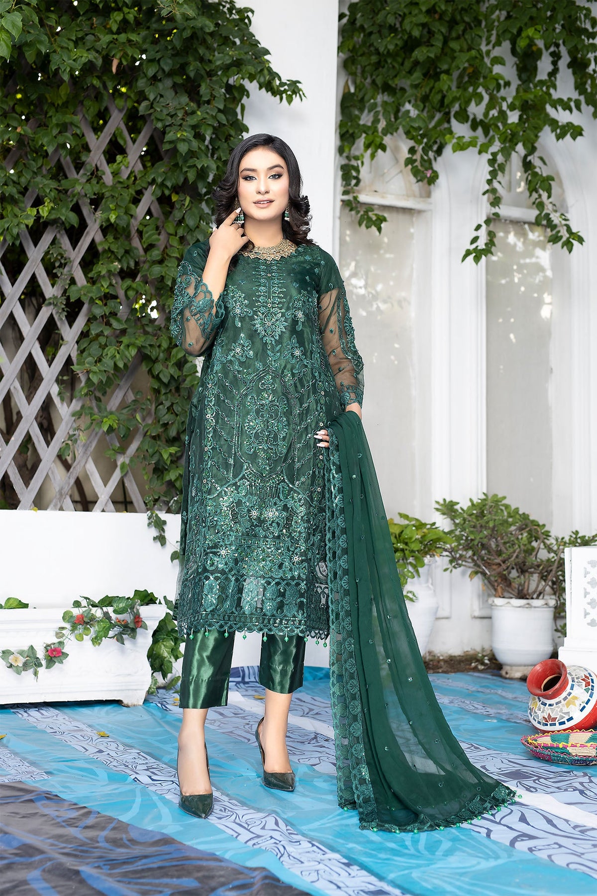 Ketifa Unstitched 3 Piece Festive Wedding Collection'2025-Af 0103