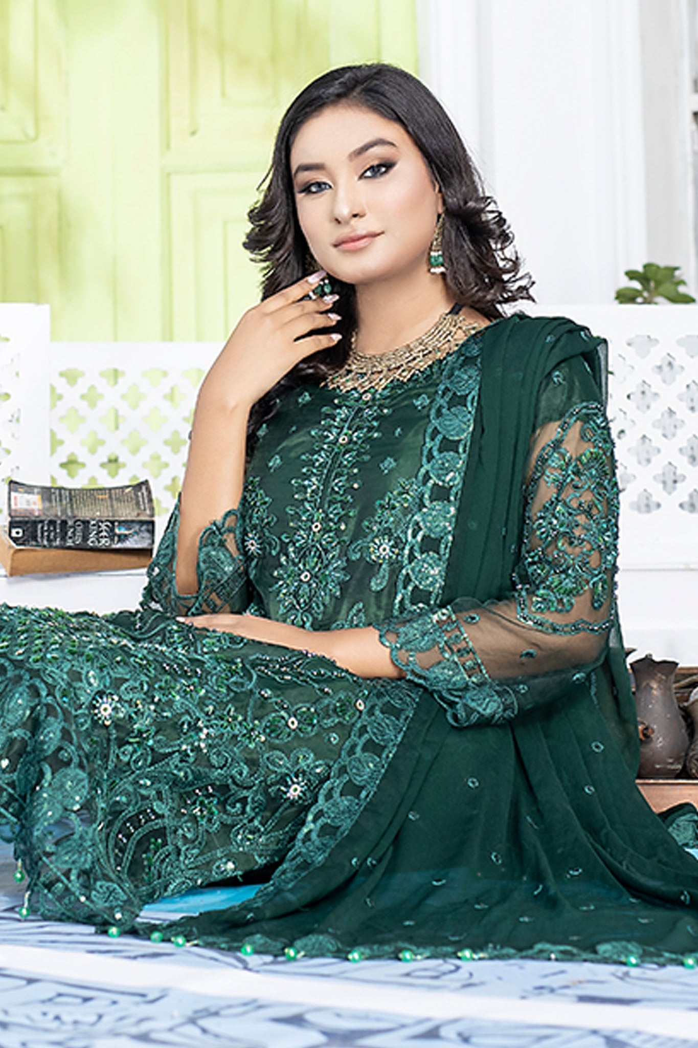Ketifa Unstitched 3 Piece Festive Wedding Collection'2025-Af 0103