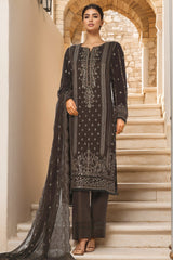 Afsanay By Sada Bahar Stitched 3 Piece Luxury Chiffon Vol-07 Limited Edition Collection'2024-CR-7-Mehndi