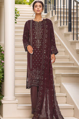 Afsanay By Sada Bahar Stitched 3 Piece Luxury Chiffon Vol-07 Limited Edition Collection'2024-CR-7-Falsa