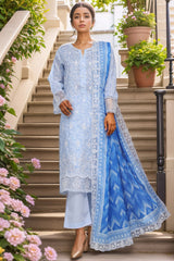 Amyrah By Sada Bahar Stitched 3 Piece Emb Festive Collection-CK-4091-Ferozi