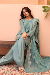 Afsana By Sheen Unstititched 3 Piece Formals Collection'2024-SL-04-Anmol