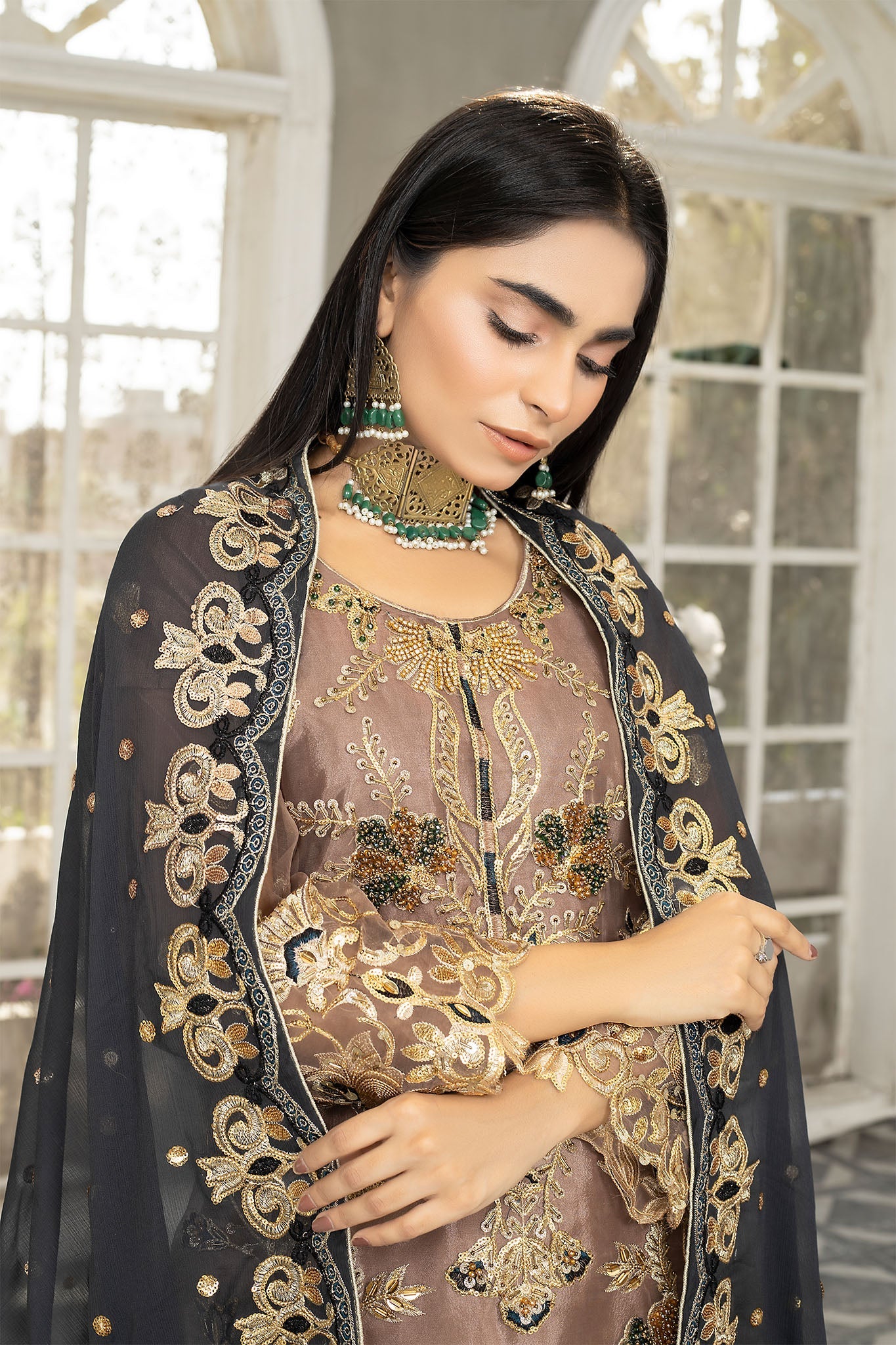 Ketifa Unstitched 3 Piece Festive Wedding Collection'2025-Ar 0403