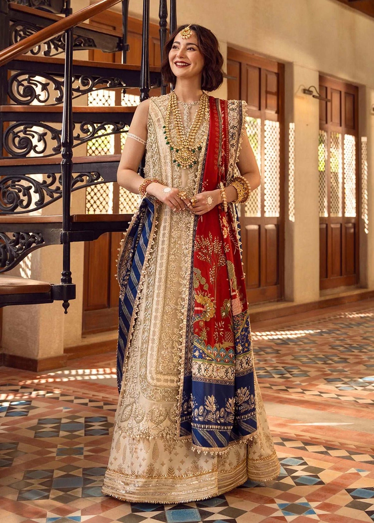 Aik Jhalak by Crimson Unstitched 3 Piece Wedding Collection'2022-01-Archives from the Past