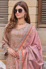 Dressline Semi Stitched 3 Pcs Emb Viscose Jacquard Collection