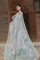 Dressline Semi Stitched 3 Pcs Emb Viscose Jacquard Collection