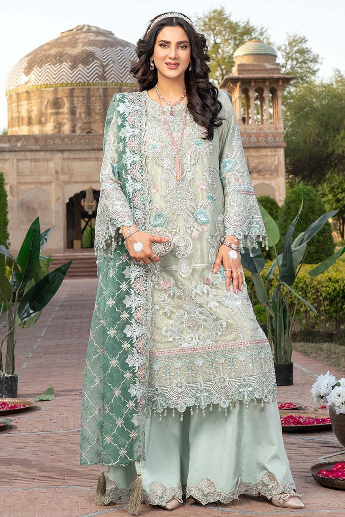 Tehwar By Imrozia Serene Stitched 3 Piece Formals Collection'2025-IP-152 QISSA