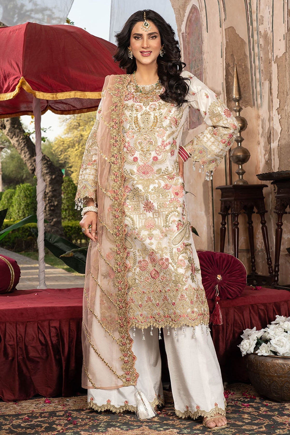 Tehwar By Imrozia Serene Stitched 3 Piece Formals Collection'2025-IP-153 HIKAYAT