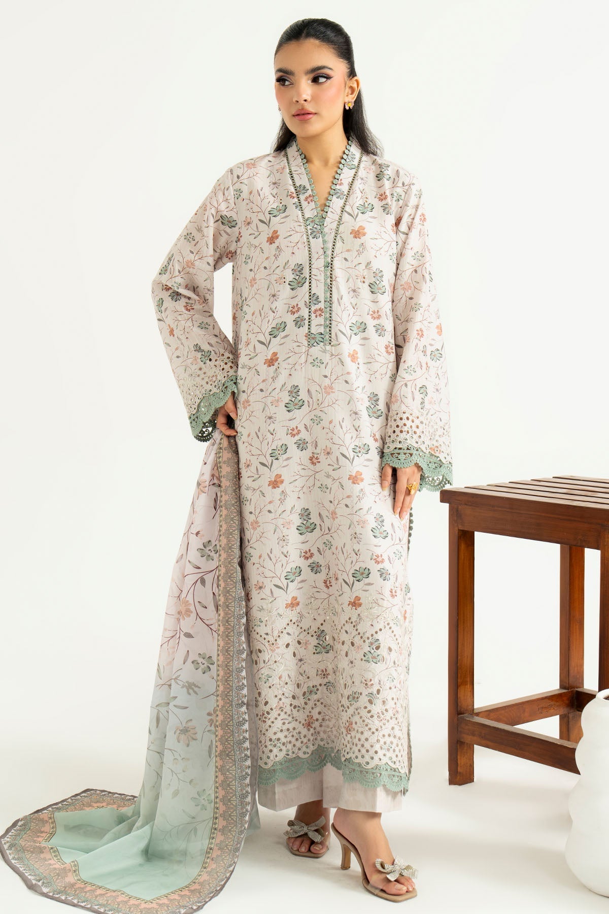 Sifa By Imrozia Serene Stitched 3 Piece Summer Collection'2025-SP-100 Reya