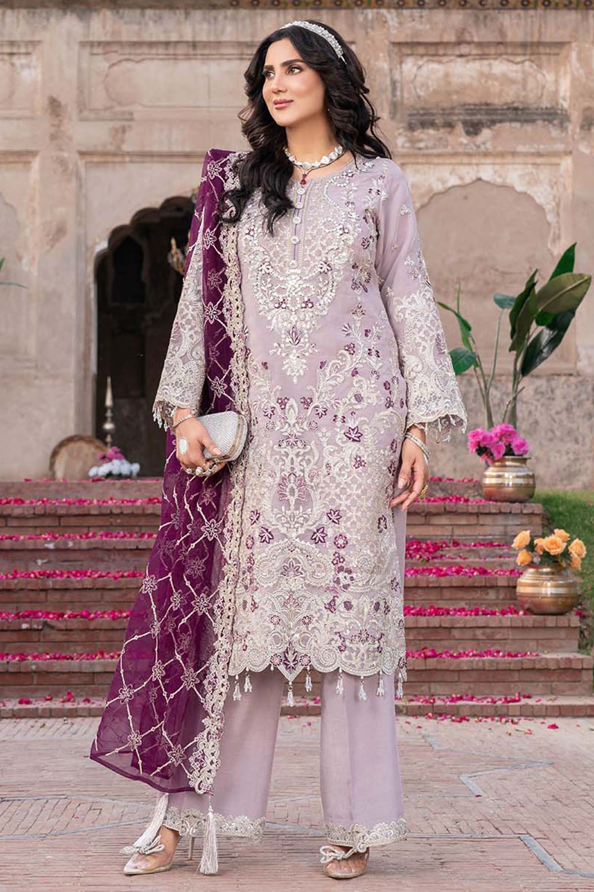 Tehwar By Imrozia Serene Stitched 3 Piece Formals Collection'2025-IP-151 MARIF