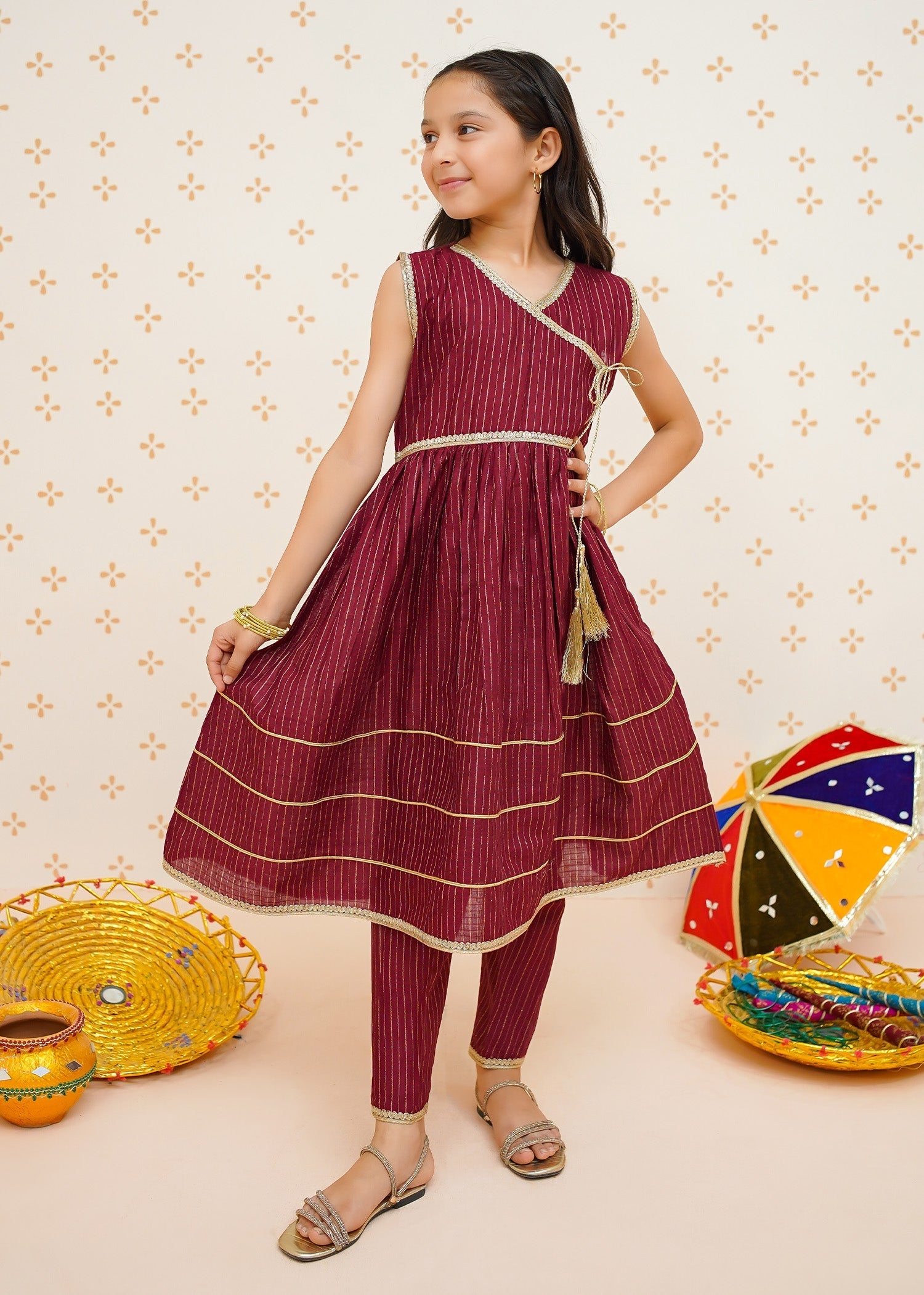 Eid Ka Andaaz By Modest Stitched 3 Piece Cotton Lawn Collection'2025-9470