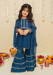 Gulzar By Modest Stitched 3 Piece Formals Collection'2025-9250 Toddlers