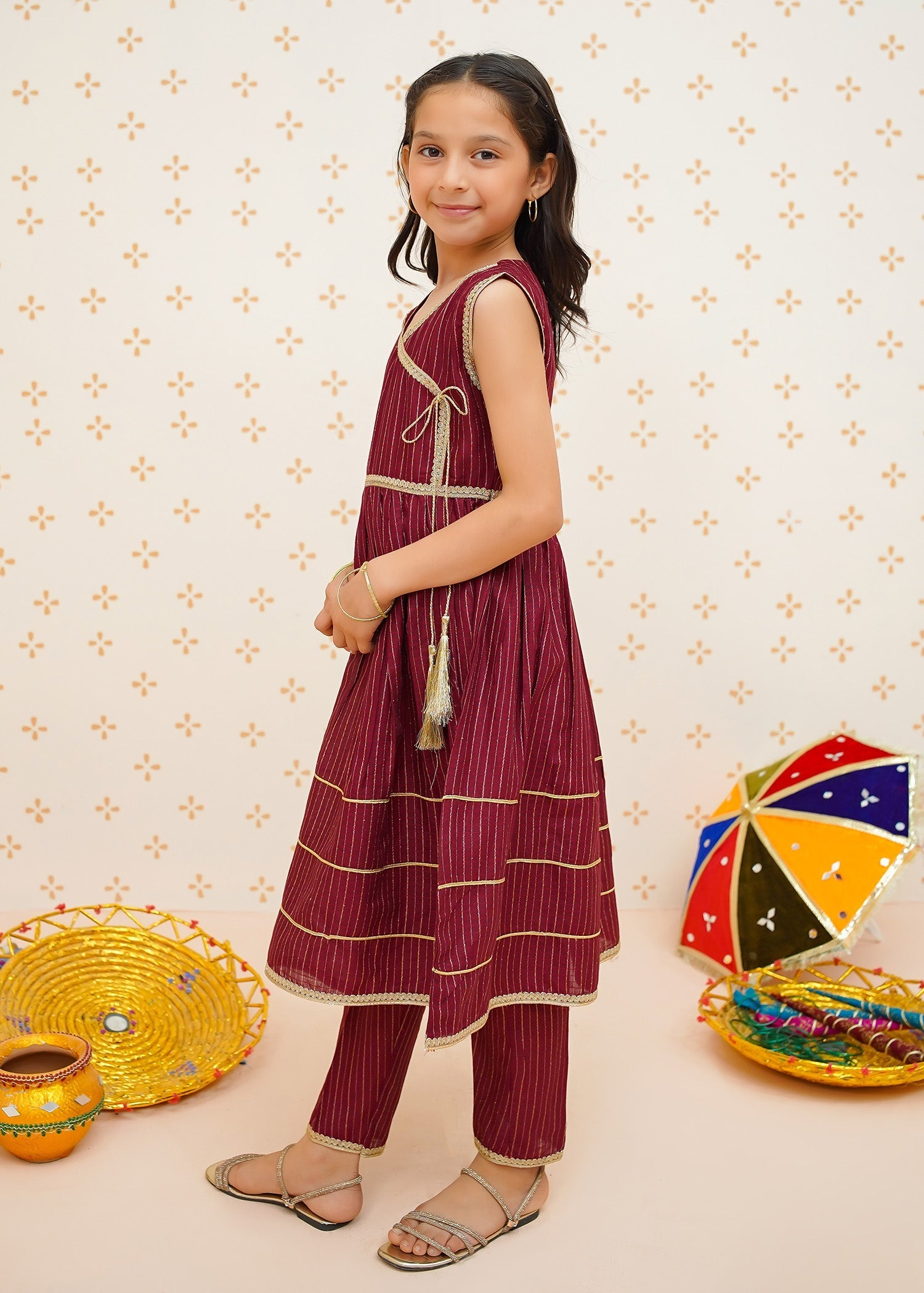 Eid Ka Andaaz By Modest Stitched 3 Piece Cotton Lawn Collection'2025-9470