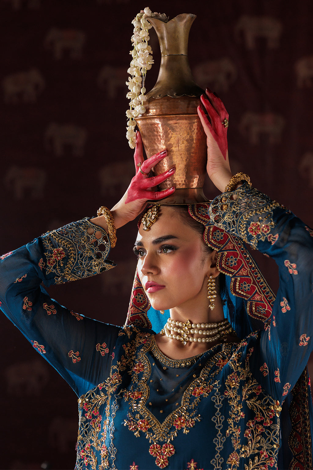 Panache By Meeral Official Unstitched 3 Piece Luxury Chiffon Formals Collection'2025-D-04