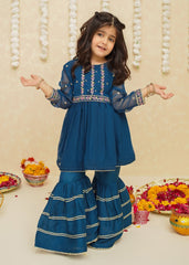 Gulzar By Modest Stitched 3 Piece Formals Collection'2025-9250 Toddlers