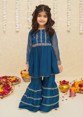 Gulzar By Modest Stitched 3 Piece Formals Collection'2025-9250 Toddlers