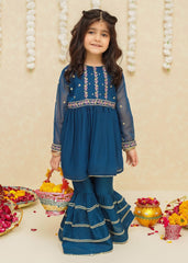 Gulzar By Modest Stitched 3 Piece Formals Collection'2025-9250 Toddlers