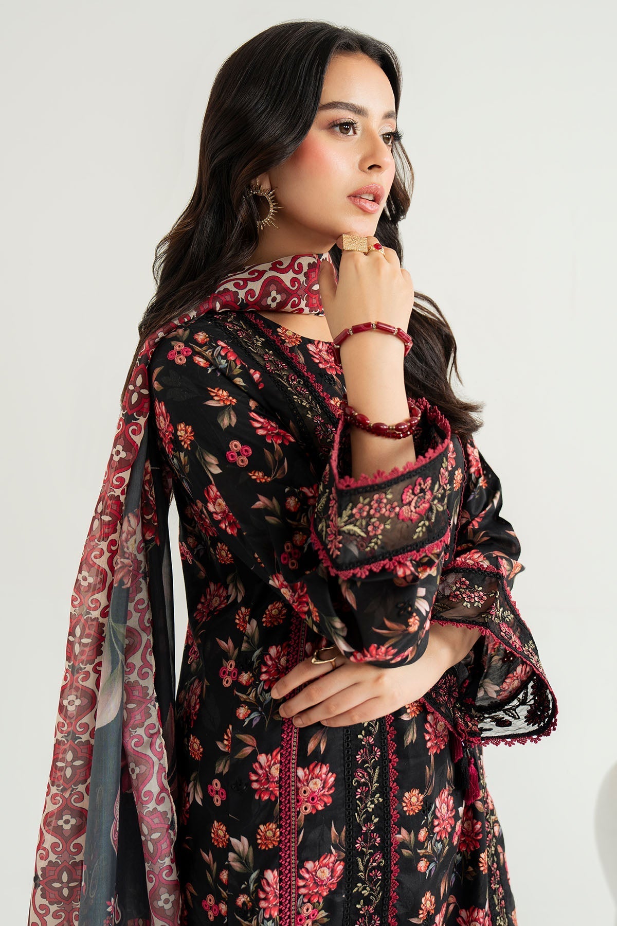 Sifa By Imrozia Serene Stitched 3 Piece Summer Collection'2025-SP-93 Zyla
