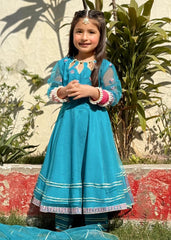 Modest Stitched 3 Piece Festive Collection-Saniya
