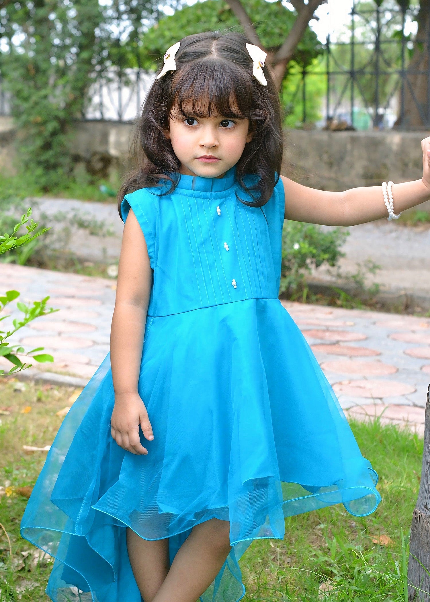 Fairy Bloom by Modest Stitched kids Formals Collection'2025-Frost