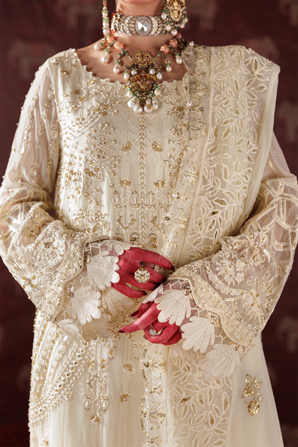 Panache By Meeral Official Unstitched 3 Piece Luxury Chiffon Formals Collection'2025-D-10