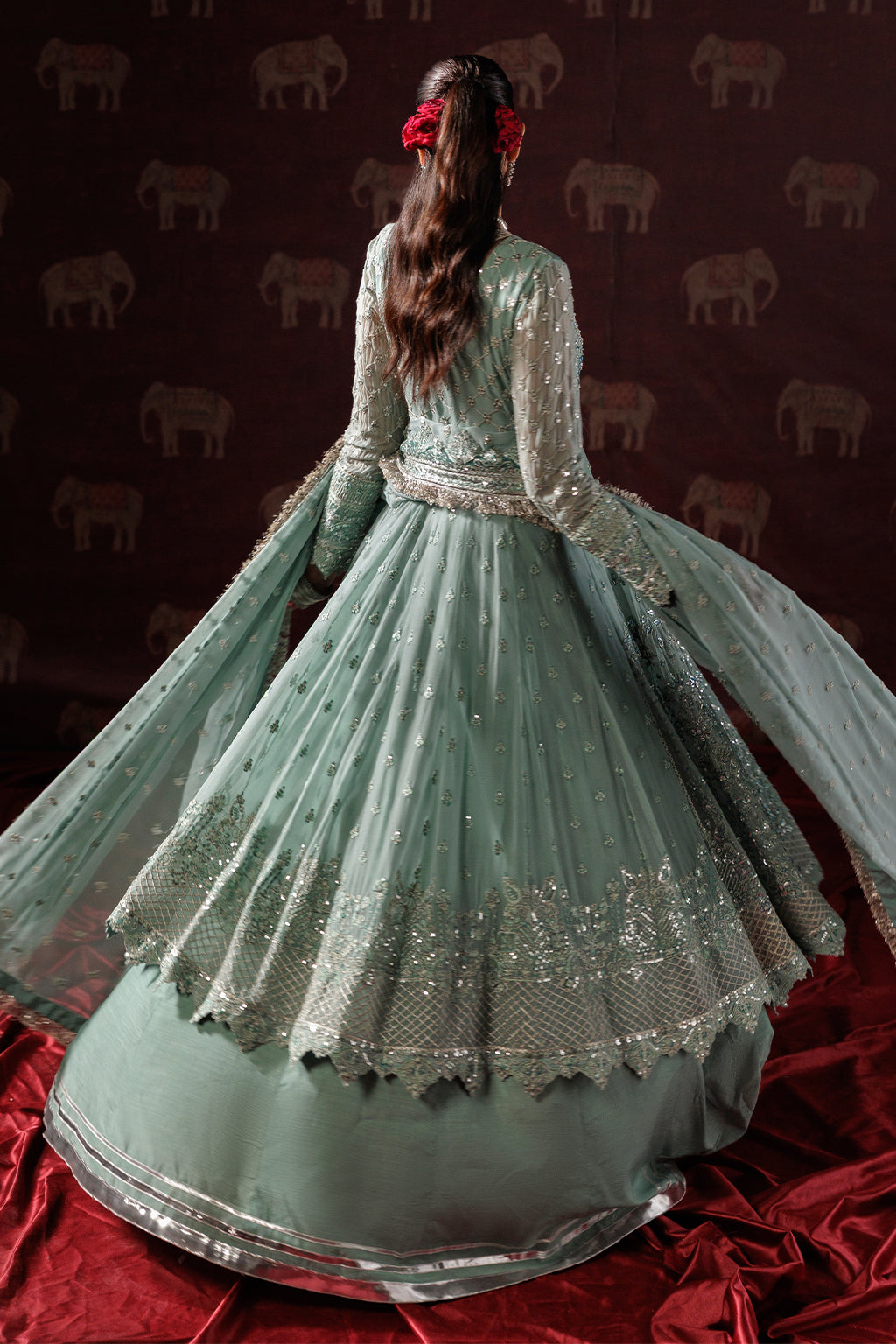 Panache By Meeral Official Unstitched 3 Piece Luxury Chiffon Formals Collection'2025-D-08