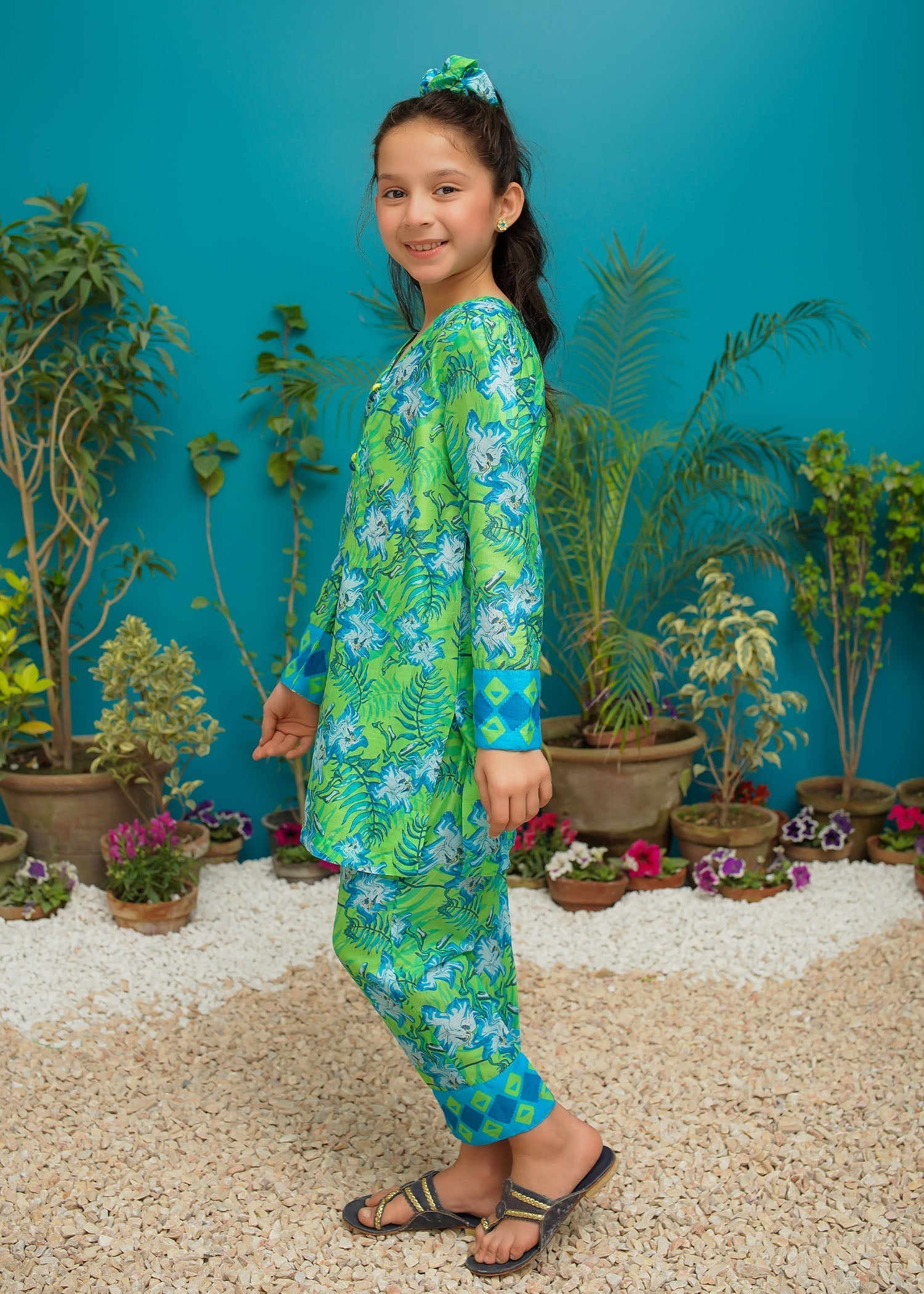 Modest Stitched 2 Piece Spring Summer Collection'2025-Tropical Bliss