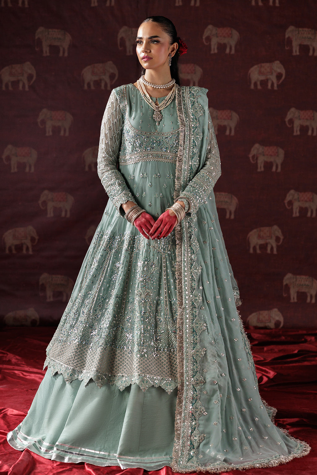 Panache By Meeral Official Unstitched 3 Piece Luxury Chiffon Formals Collection'2025-D-08