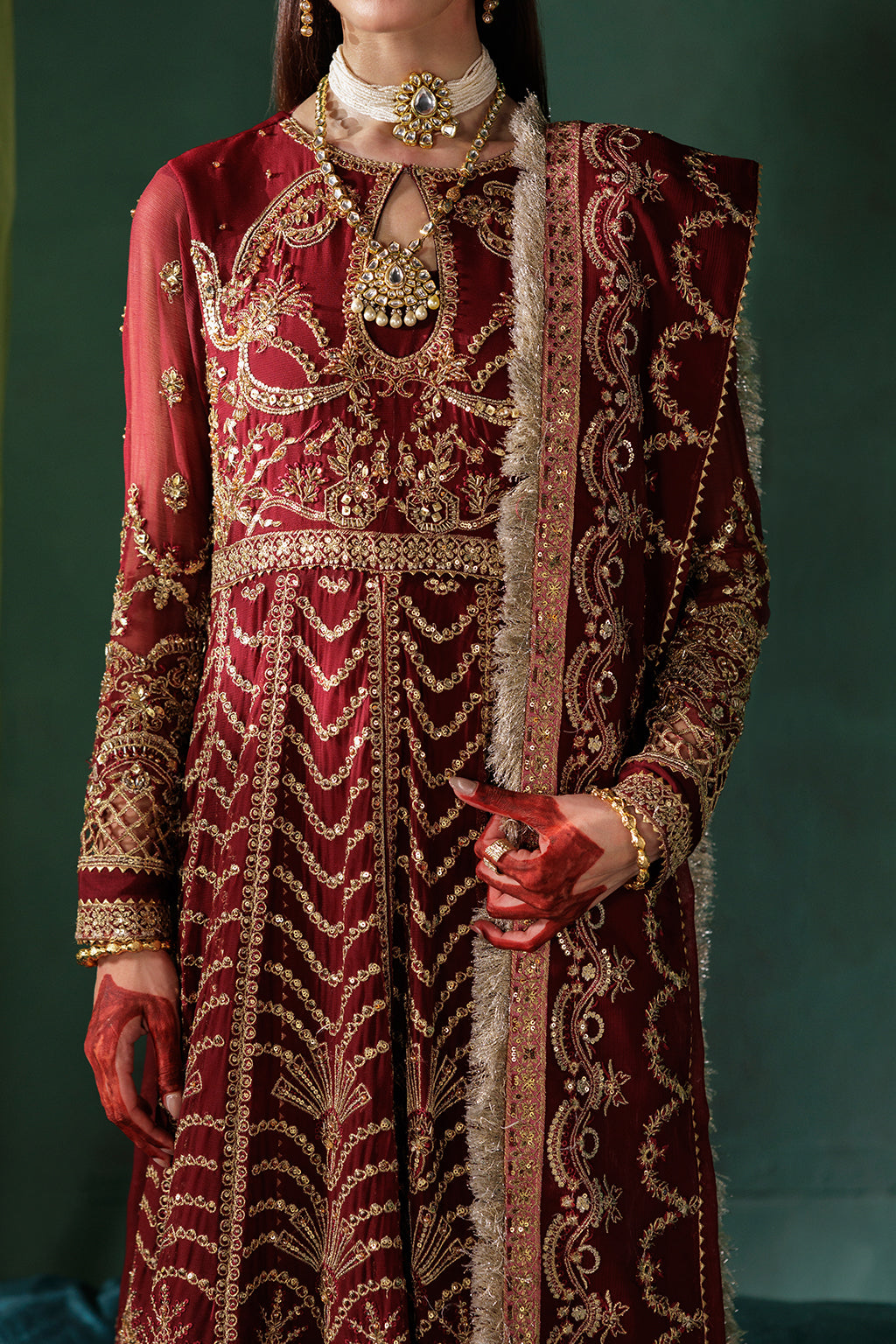 Panache By Meeral Official Unstitched 3 Piece Luxury Chiffon Formals Collection'2025-D-02