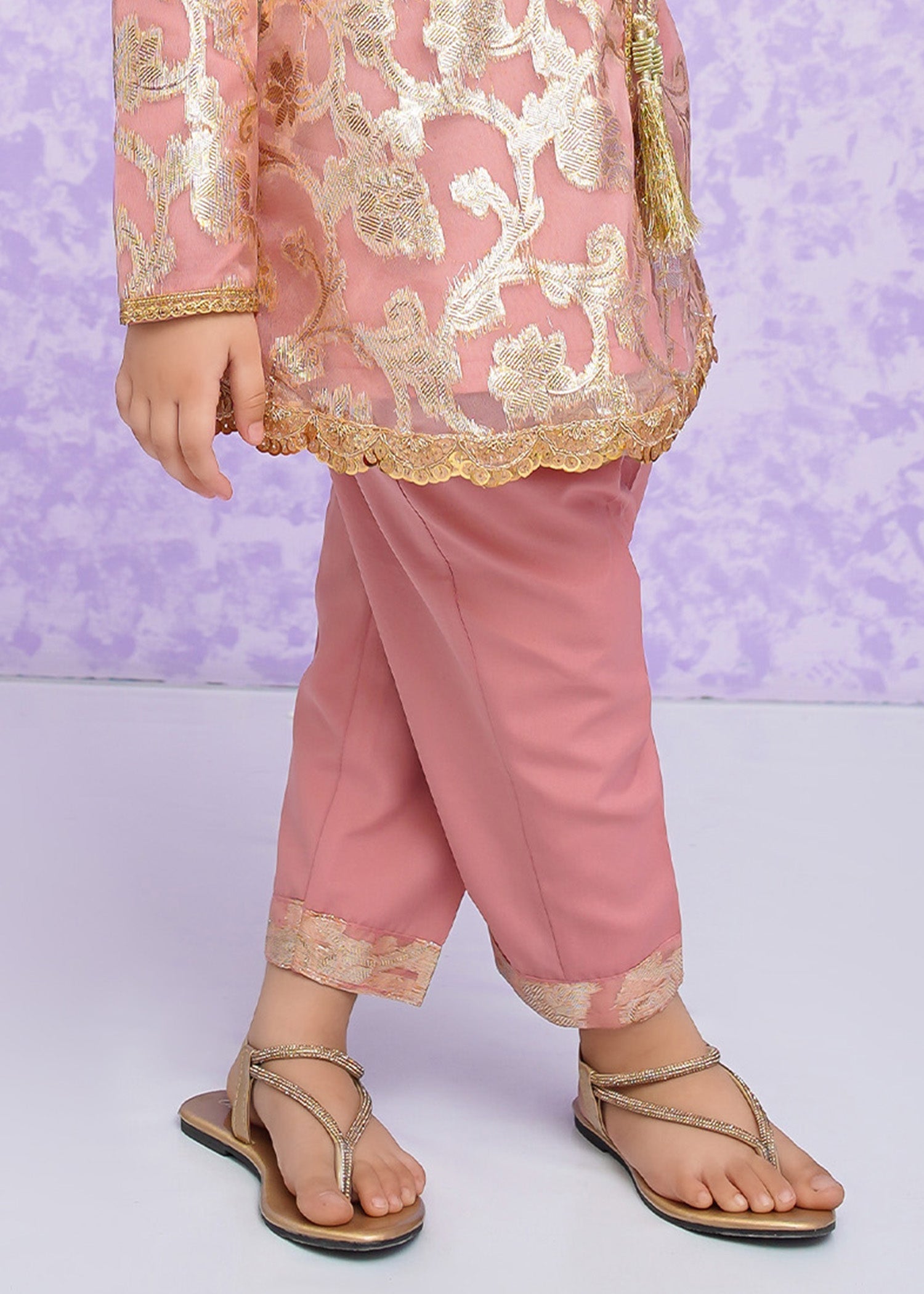 Modest Stitched 2 Piece Festive Formals Kids Collection'2025-Hoor