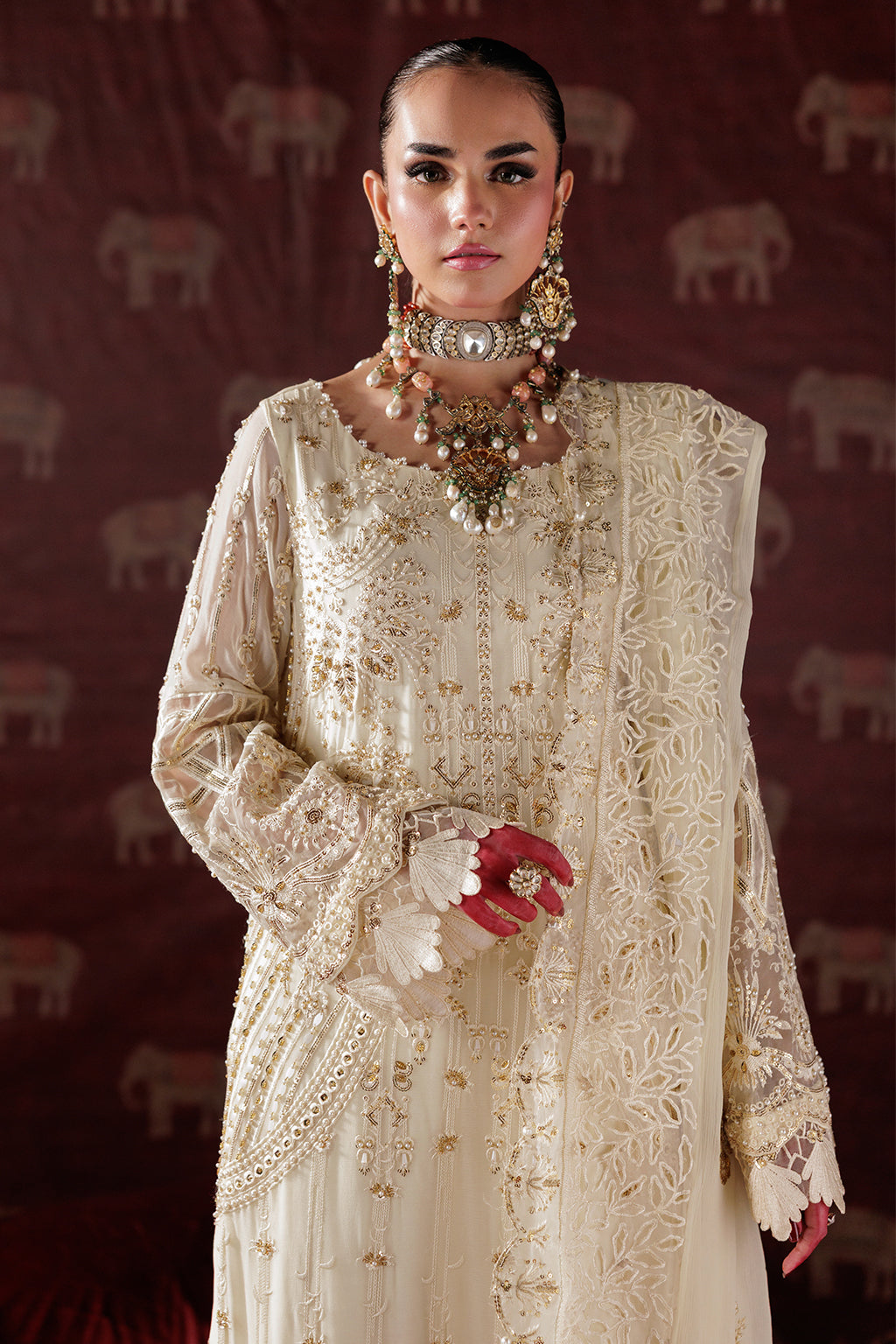 Panache By Meeral Official Unstitched 3 Piece Luxury Chiffon Formals Collection'2025-D-10