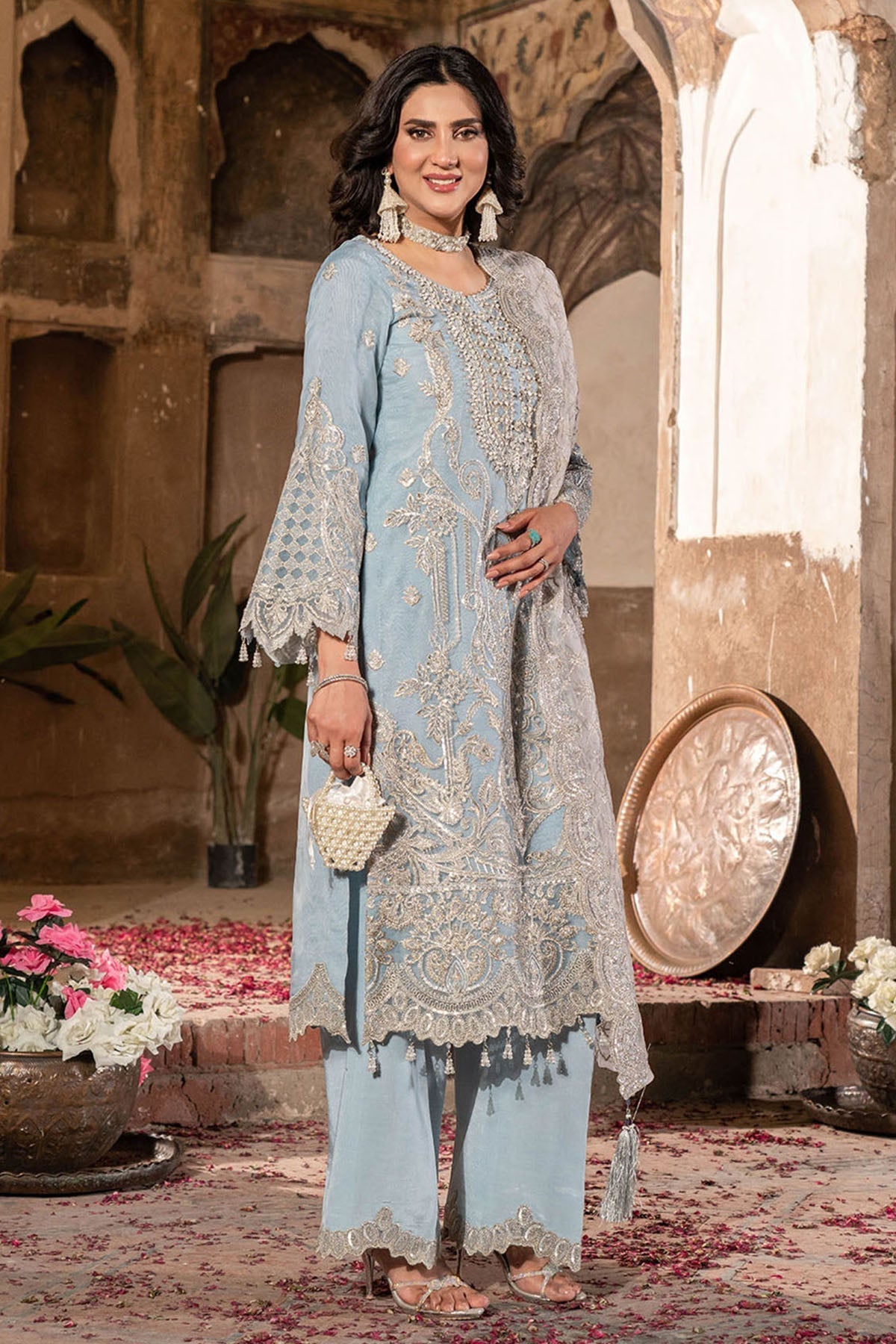 Tehwar By Imrozia Serene Stitched 3 Piece Formals Collection'2025-IP-147 ANCHAL