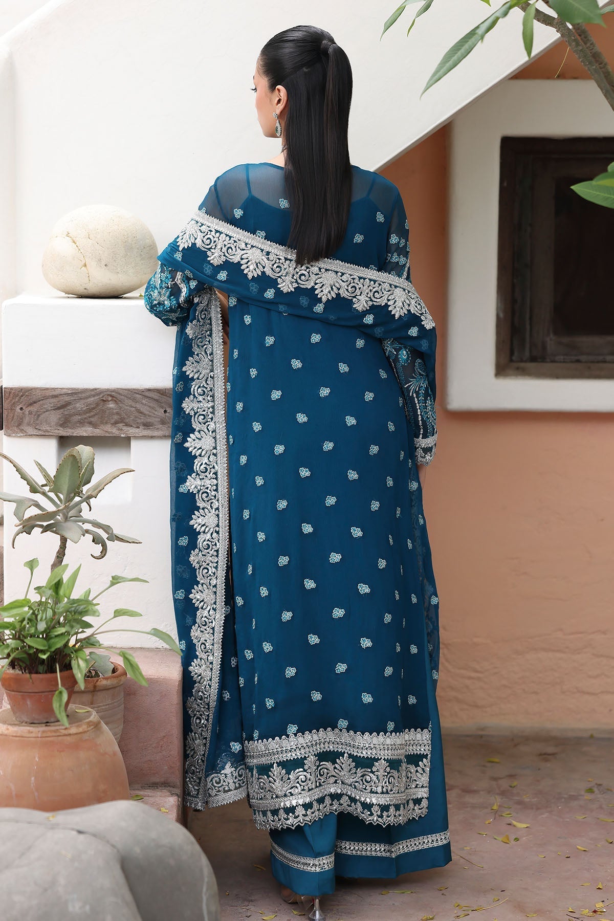 Saiyara By Imrozia Serene Unstitched 3 Piece Luxury Formals Collection'2025-I-232 AZURA