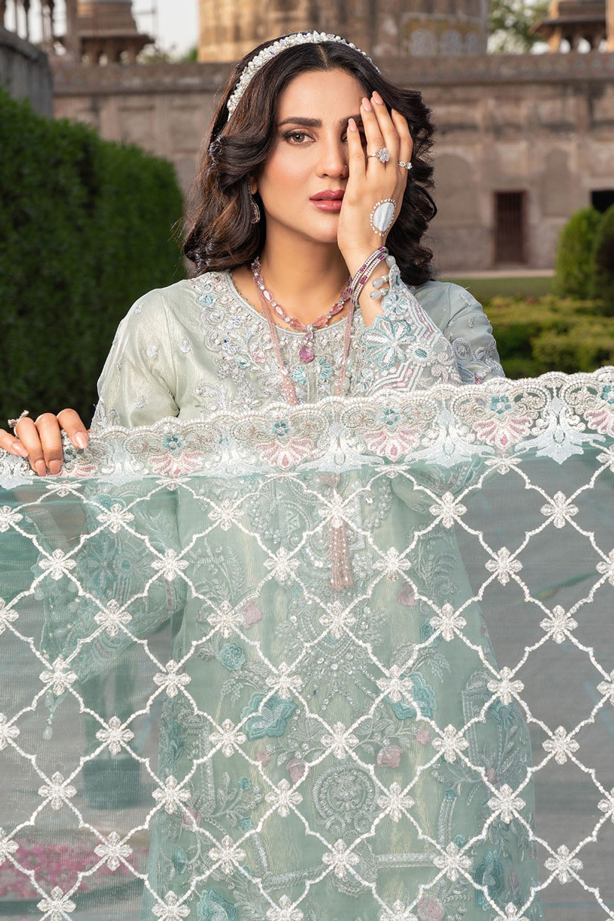 Tehwar By Imrozia Serene Stitched 3 Piece Formals Collection'2025-IP-152 QISSA